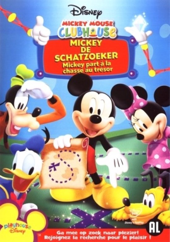 Cover van de film 'Mickey Mouse Clubhouse - Mickey De Schatzoeker'