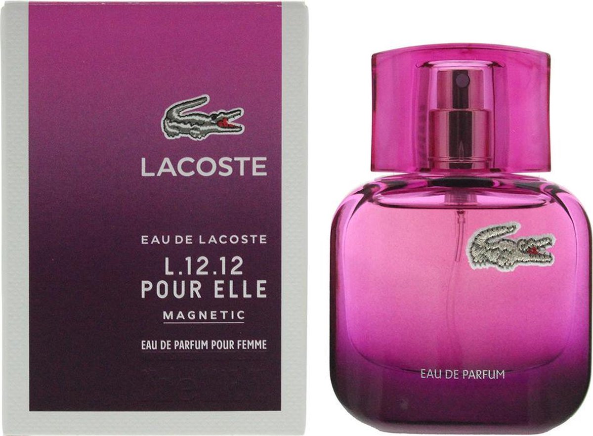 oortelefoon Classificeren kijken Lacoste 12.12 Pour Elle Magnetic - 25ml - Eau de parfum | bol.com