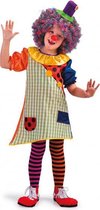 Carnival Toys Verkleedjurk Clown Junior Satijn 2-delig Maat 128