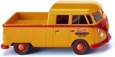 miniatuurbusje VW T1 B√∂lling die-cast zink 1:87 oranje