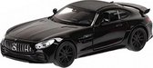 schaalmodel Mercedes AMG Gtr 12 cm staal zwart