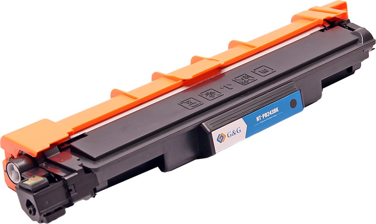 ABC huismerk toner geschikt voor Brother TN-243BK zwart voor DCP-L3510CDW DCP-L3517CDW DCP-L3550CDW HL-L3210CW HL-L3230CDW HL-L3270CDW HL-L3280CDW MFC-L3710CW MFC-L3730CDN MFC-L3740CDN MFC-L3750CDW