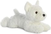 knuffelhond Westie Flopsie 30,5 cm wit