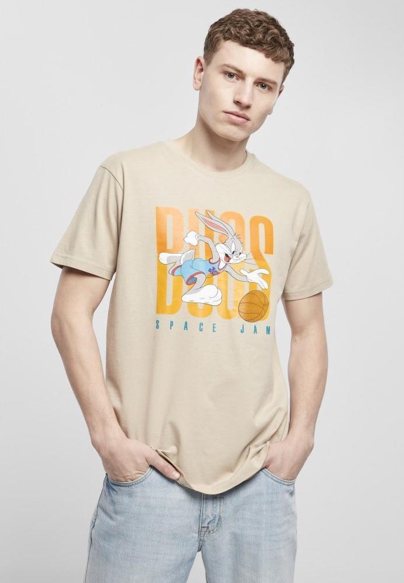 Looney Tunes Space Jam: A New Legacy Heren Tshirt -XS- Space Jam Big Bugs Playing Beige