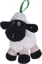 knuffelschaap 22 cm zwart