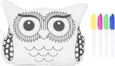 kleur je eigen Doodle Buddy Owl 5-delig