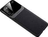 DrPhone SGC3 PU Lederen Case – Cover -  Ultradun – Schokbestendig met Camera Bescherming - Geschikt voor Samsung Galaxy S20+ Plus – Zwart