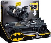 batmobile Batman 2-in-1 junior zwart