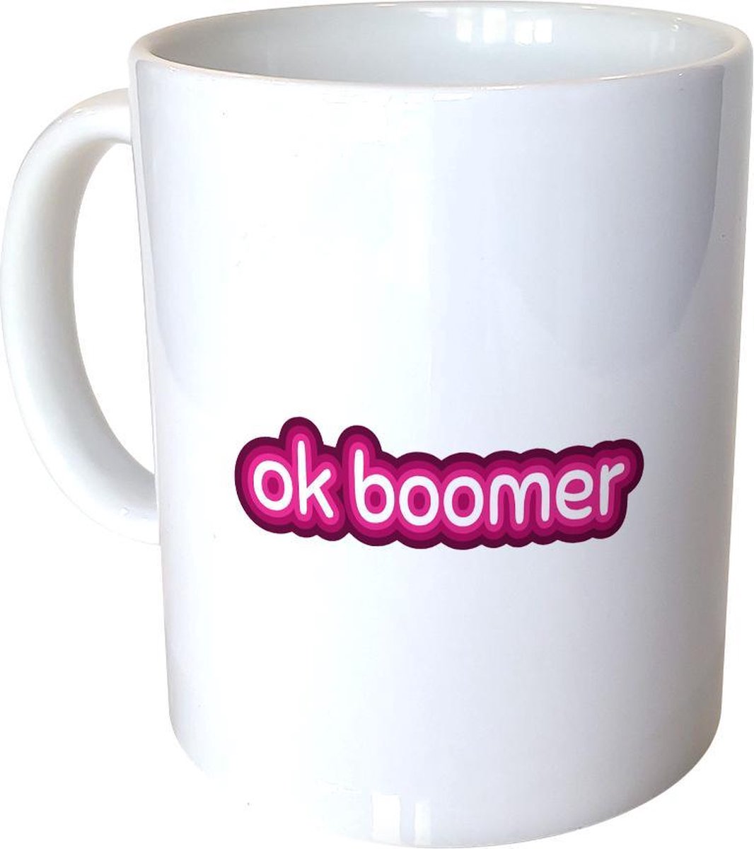Mok Wit - OK Boomer - 300ml