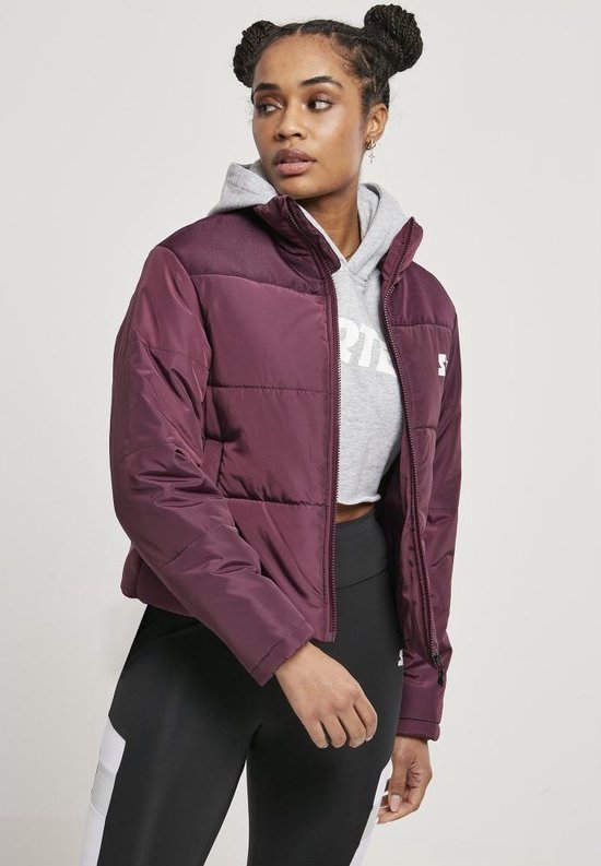 Veste matelassée Starter - S- Logo Violet