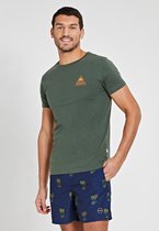 Shiwi Tee men sunshine triangle - khaki - XL