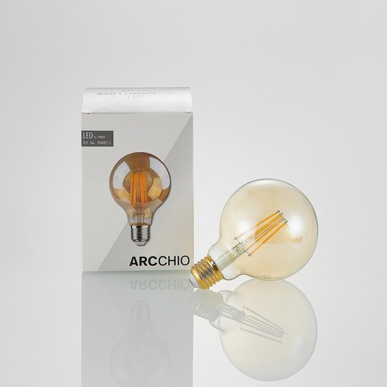 Arcchio - E27 LED-lamp- met dimmer - glas - E27 - amber