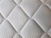 Topdekmatras XXL - Topper 80x200 - 12 cm dik - Tencel hoes - Visco Nasa Traagschuim - Tencel tijk - 12cm dik - Orthopedisch