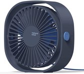 ventilator tafel -comlife usb-fan, mini-ventilator met 3 snelheden | 360 graden rotatie kleine usb fan mini usb tafelventilator voor kantoor, huis | tafelventilator | bureauventilator - (WK 0