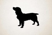 Silhouette hond - Boykin Spaniel - S - 45x56cm - Zwart - wanddecoratie