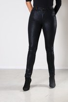 New Star dames broek Geneva snake print zwart coated - W30/L32