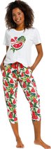 Dames pyjama Rebelle 21211-410-2 - Wit - 44