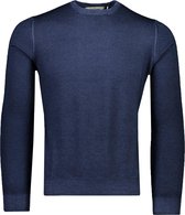 Gran Sasso  Trui Blauw Normaal - Maat XXL  - Heren - Herfst/Winter Collectie - Wol