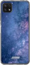 6F hoesje - geschikt voor Samsung Galaxy A22 5G -  Transparant TPU Case - Perfect Stars #ffffff
