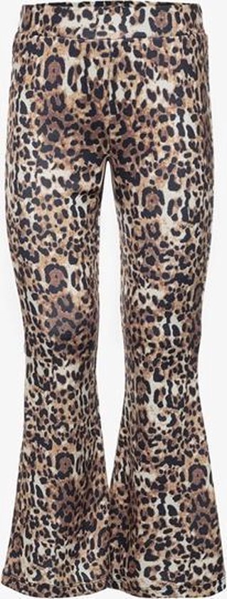 Ai-Girl meisjes flared broek met luipaardprint - Bruin - Maat 110/116 |  bol.com
