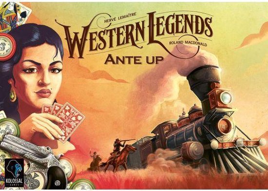 Boek: Western Legends - Ext. Ante Up, geschreven door Kolossal Games