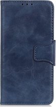 Shop4 - Geschikt voor Xiaomi Redmi 9T Hoesje - Wallet Case Cabello Blauw