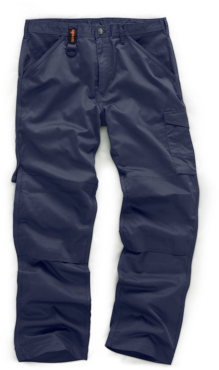 Scruffs Worker Trouser Navy-Taille 36 / Lengte 32