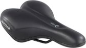 zadel In Mould TRK 1.0 heren 22 cm gel/staal zwart