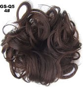Hair Wrap, extensions de cheveux brésiliens chignon brun 4 #