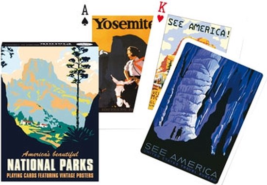 Piatnik National Parks Speelkaarten - Single Deck