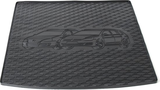 Tapis de coffre en caoutchouc avec impression - convient pour VW Golf 5  Variant à... | bol.com