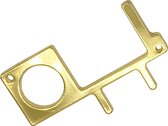 Gouden haak voor sleutels