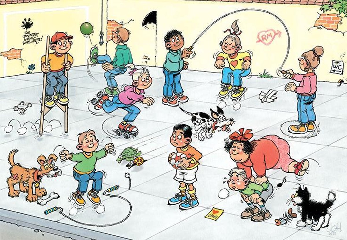 Jan van Haasteren Junior Speelkwartiertje puzzel - 240 stukjes - Kinderpuzzel — afbeelding 3