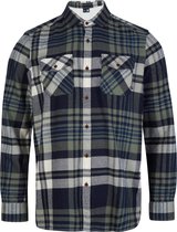O'Neill Shirts Men Flannel Check Shirt Ink Blue - A Xs - Ink Blue - A 100% Katoen Collar