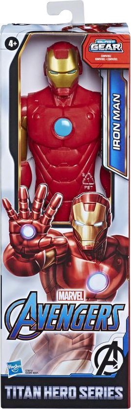 Marvel Avengers Titan Hero Iron Man - Speelfiguur 30cm