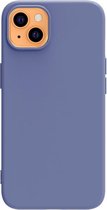 Hoesje Geschikt voor Apple iPhone 13 - TPU Shock Proof Case - Siliconen Back Cover - Blauw