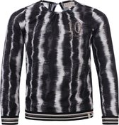 Looxs Revolution 2131-5108-865 Meisjes Blouse - Maat 152 - Zwart dessin van Polyester
