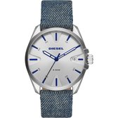 Diesel heren horloge analoog quartz One Size Zilver 32015121