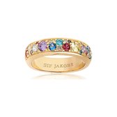 Sif Jakobs juwelen dames De ring 925 sterling zilver zirconia 56 Eelkleurig 32014593