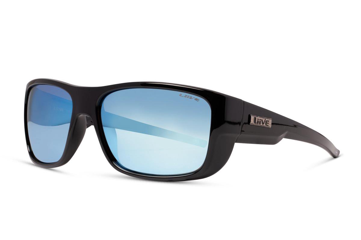 Liive Vision | Zonnebril | THE ADMIRAL | Mirror Polar Black
