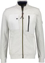 Lerros Lange mouw Vest - 2184534 112 CREAM WHITE MEL (Maat: L)