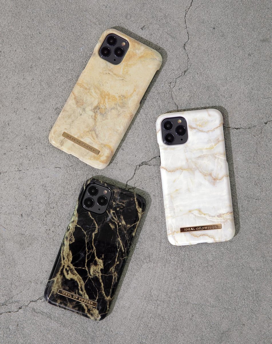 IDeal Of Sweden - IPhone 12 Mini Hülle - Printed Case - Golden Pearl Marble Mehrfarbig 197209 102820