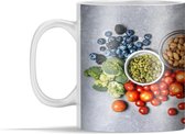 Mok - Fruit - Kleur - Noten - 350 ml - Beker