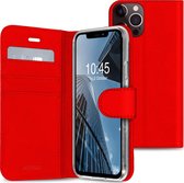 Accezz Wallet Softcase Booktype iPhone 13 Pro Max hoesje - Rood