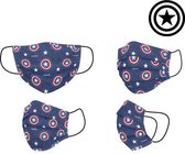 Hygiënisch masker The Avengers Kinderen Blauw