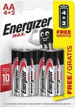 Batterijen Max Power Energizer LR06 AA (6 uds)
