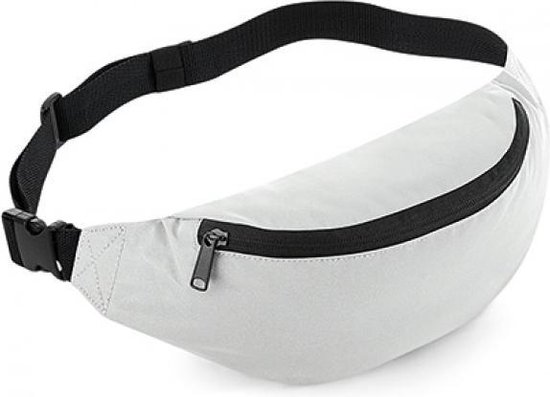 Reflective Belt Bag Maat 38 x 14 x 8 cm (Silver Reflective)