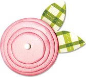Sizzix Sizzlits Decorative Strip Snijmal - Flower Layered