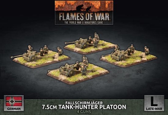 Afbeelding van het spel Fallschirmjäger 7.5cm Tank Hunter Platoon