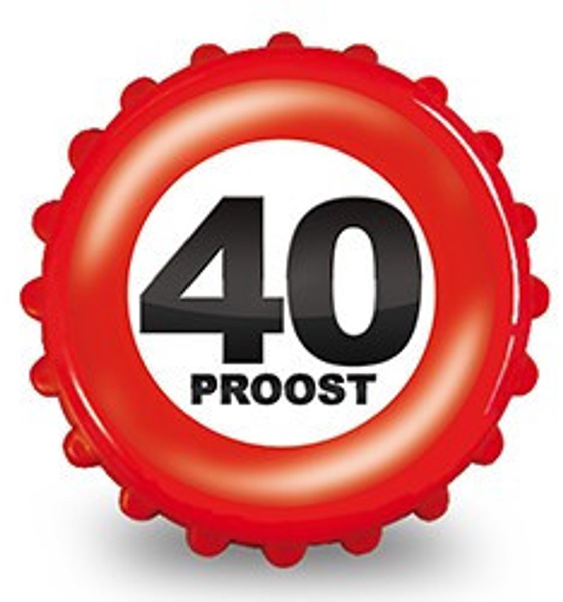Miko - Bieropener - Proost 40 jaar